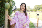 Embroidered 3 Piece Suite-Chiffon Dupatta