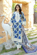 Embroidered 3 Piece Suite-Chiffon Dupatta