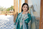 Embroidered 3 Piece Suite-Chiffon Dupatta