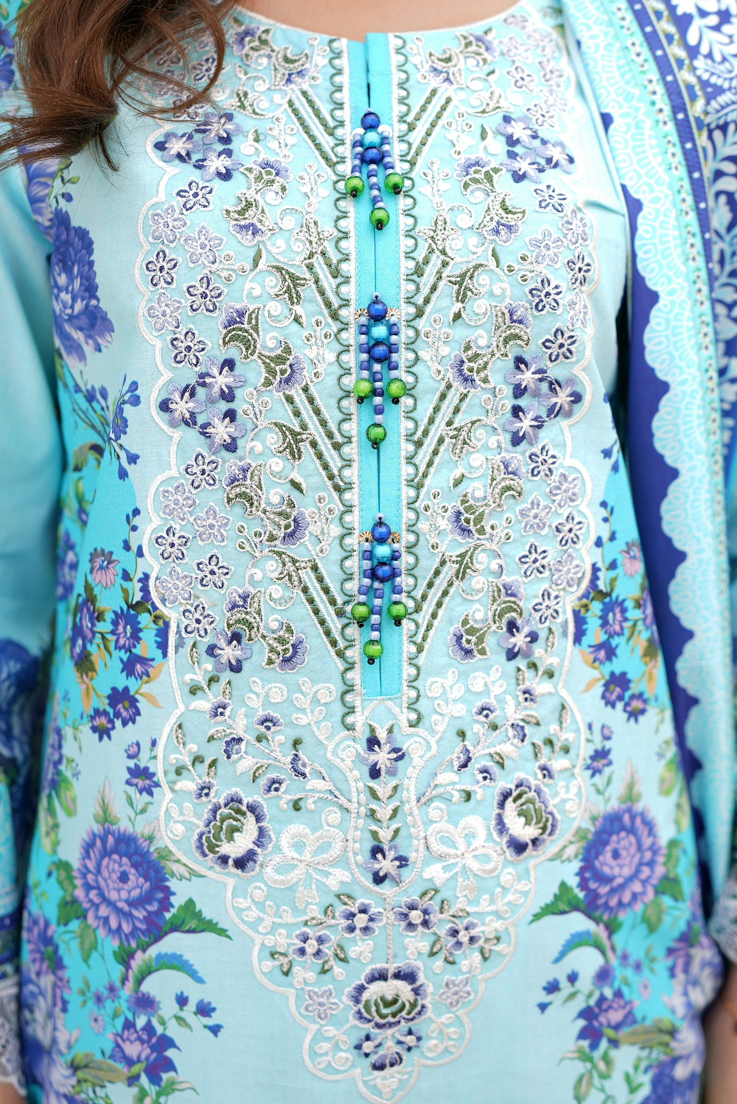 3 Piece Khaddar Suit-Embroidered