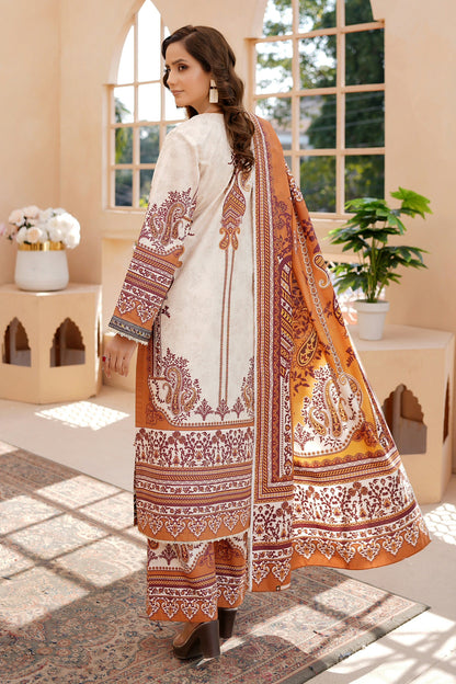 3 Piece Khaddar Suit-Embroidered