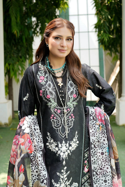 3 Piece Embroidered Corduroy Suit