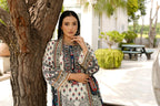 3 Piece Cotton Lawn Suit Stitched-Embroidered