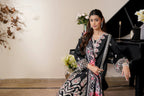 3 Piece Onyx Black Khaddar Suite-Embroidered