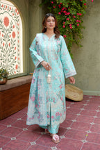Mint Breeze Embroidered Winter Suite