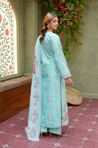 Mint Breeze Embroidered Winter Suite