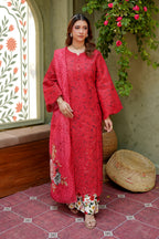 Embroidered 3 Piece Khaddar Suite