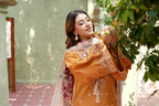 3 Piece Marigold Frost Threadwork Suite