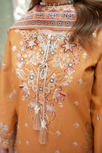 3 Piece Marigold Frost Threadwork Suite
