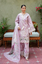 3 Piece Khaddar Embroidered Suite