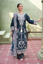 3 Piece Embroidered Khaddar Suite