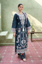3 Piece Embroidered Khaddar Suite