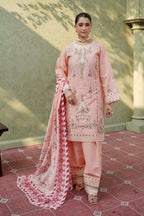 Rose Serenade 3 Piece Khaddar Suite