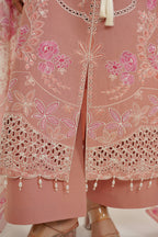 3 Piece Blushing Frost Embroidered Suit