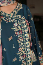 Embroidered Summer Cotton Suit-3 Piece Stitched