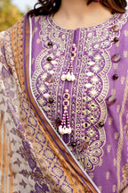 Embroidered 3 Piece Suite-Summer Cotton
