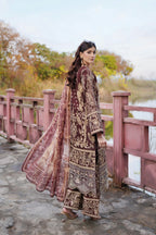 Embroidered 3 Piece Suite-Summer Cotton