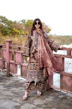 Embroidered 3 Piece Suite-Summer Cotton