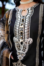 Embroidered 3 Piece Suite-Summer Cotton